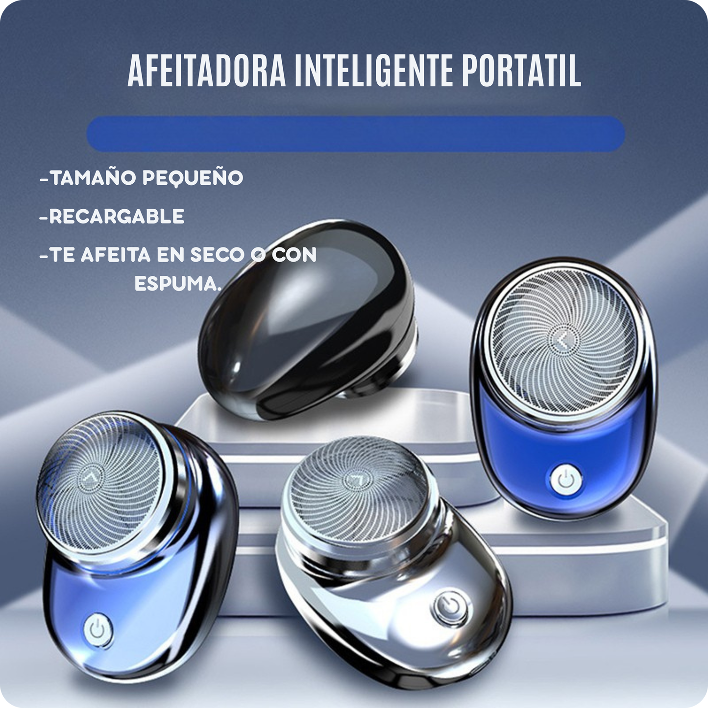 Mini Máquina De Afeitar Portátil Recarga