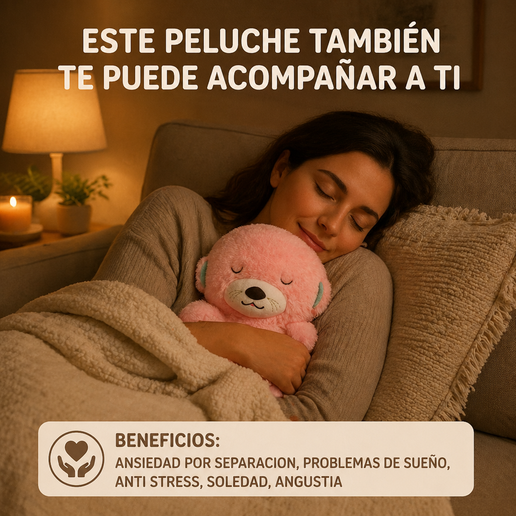 DreamOtter™ – Peluche Nutria Dormilona.