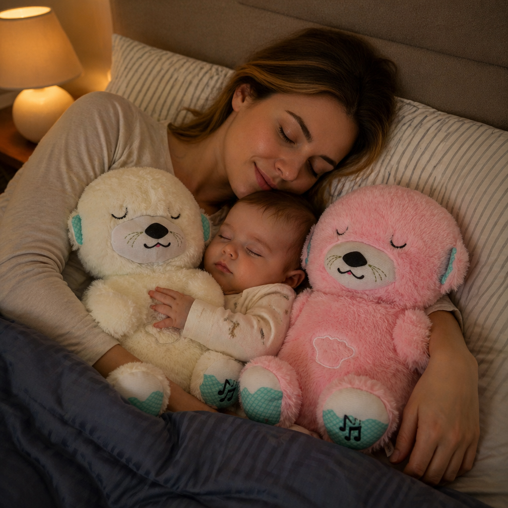 DreamOtter™ – Peluche Nutria Dormilona.