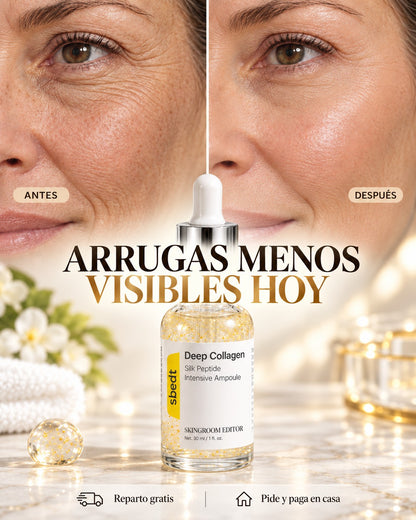 Sérum Coreano de Colágeno, ya es hora de cuidar tu piel y mitigar las líneas de expresión.