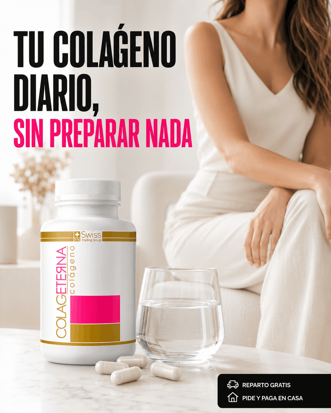 El colágeno que cuida tu piel, acompaña tus articulaciones y potencia tu bienestar desde el interior.