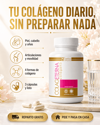 El colágeno que cuida tu piel, acompaña tus articulaciones y potencia tu bienestar desde el interior.