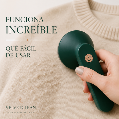 VelvetClean™ — Sin Pelusas, Sin Esfuerzo