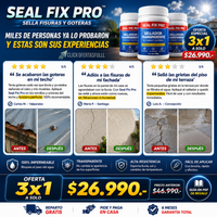 SealFix Pro™  – Evita goteras, humedad y costosas reparaciones