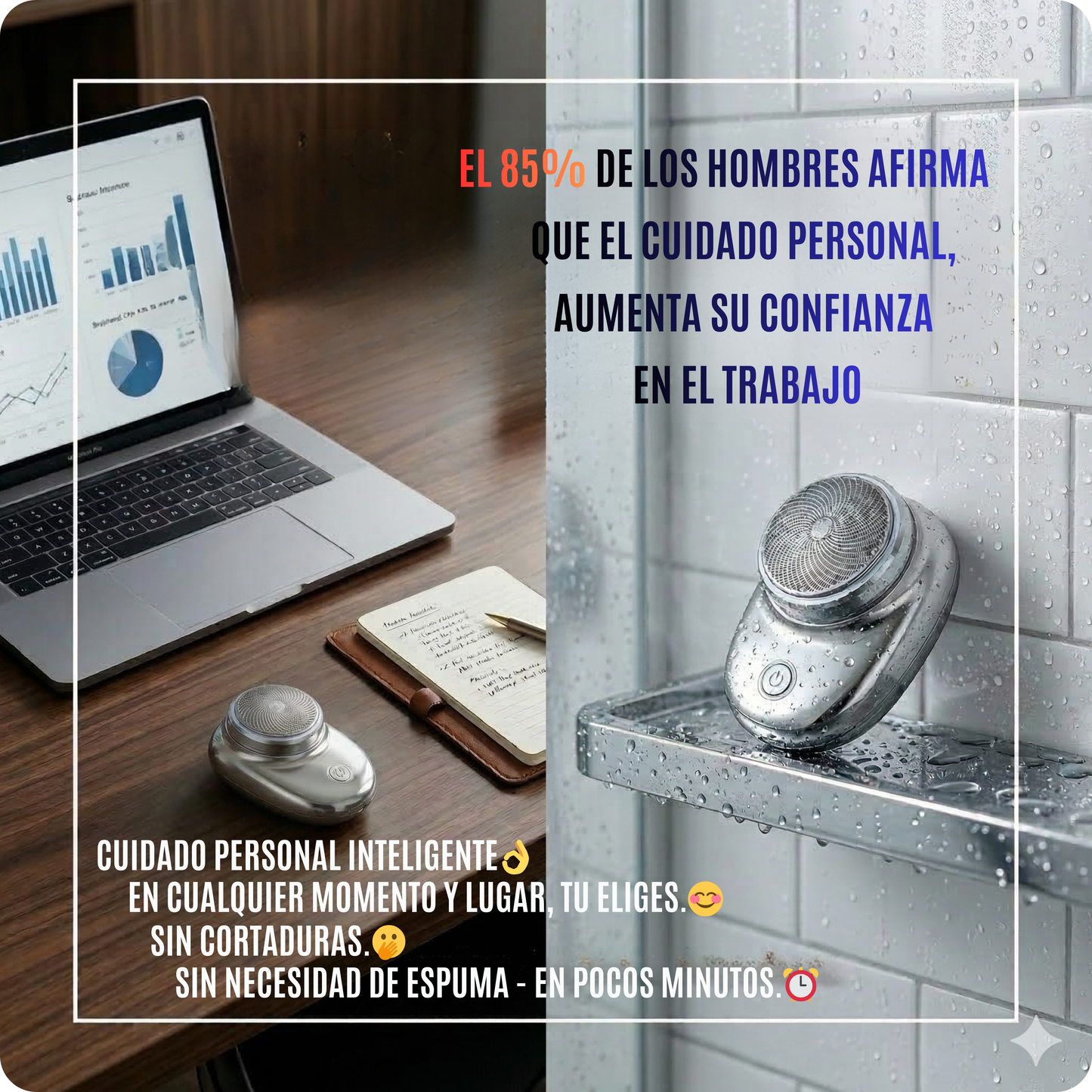 Mini Máquina De Afeitar Portátil Recarga