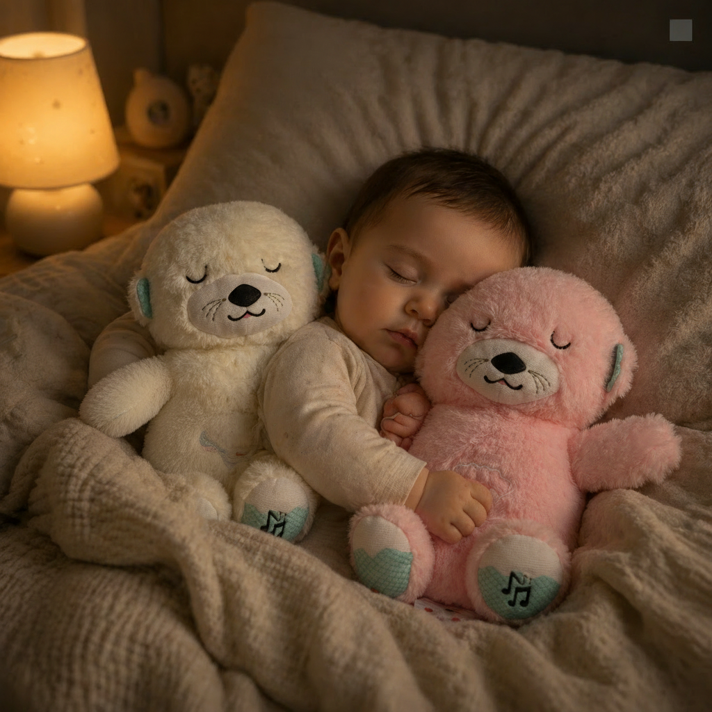 DreamOtter™ – Peluche Nutria Dormilona.